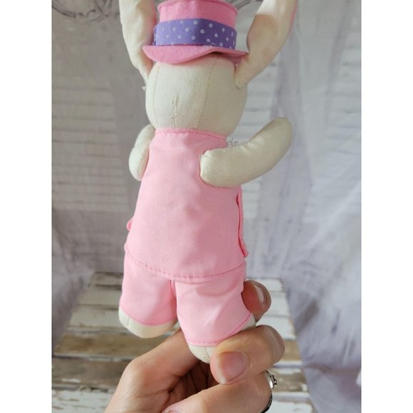 Shabby‎ chic Easter bunny rabbit tuxedo home decor - Picture 4 of 6